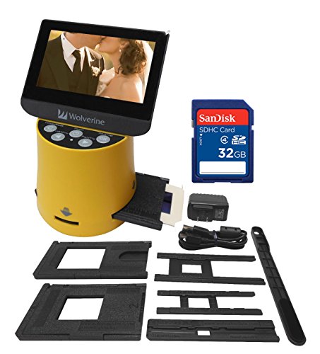 Slide Negative Scanners Wolverine TITAN 8 in 1 20mp High Resolution
