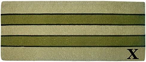 Nedia 9374745T Heavy Duty Pistachio Coir Doormat, Green