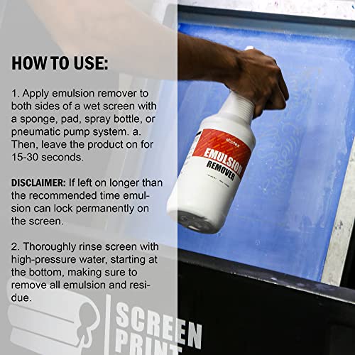 Ecotex® Screen Printing Emulsion Remover (Gallon 128oz.) Photo