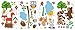 Into the Woods Baby / Nursery / Kids Room Decorative Peel and Stick Wall Art Sticker Decals for Boys and Girls