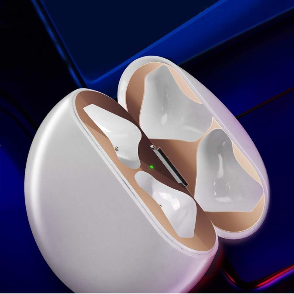 JKRED for Huawei Freebuds 3 Wireless Charging Box Dust Guard Ultra-Thin Dust-Proof Metal Protective Stickers Inner Cover Patch