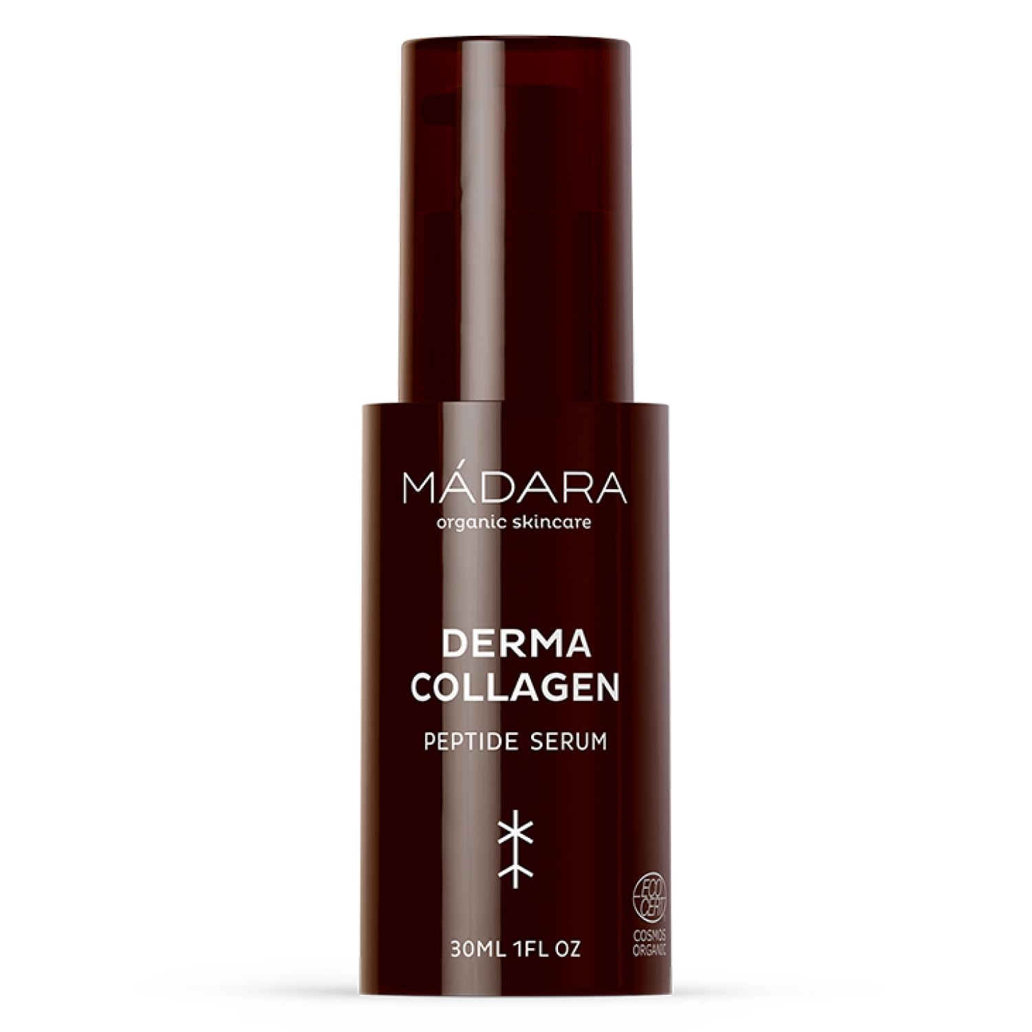 MADARA Organic Skin Care Derma Collagen Hydra-Fill Firming Serum – Peptide & Hyaluronic Acid Anti-Aging Serum for Skin Firmness & Elasticity, 30ml