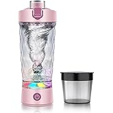 PROCHAIN Electric Protein Shaker Bottle, Protein Shakes Mixer, Portable Pre Workout Self Mixing Cup, Made with BPA-Free Tritan, 22oz