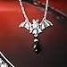 Jovono Women's Necklace Jewelry For Women and Girl With Halloween Bat pendant
