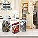 Pro Chef Kitchen Tools Stainless Steel Alligator Chip Bag Clip - Set of 6 Heavy Duty, Large Jaw Opening Seals a Tight Grip on Chips and Coffee Bags for Fresh Food Storage