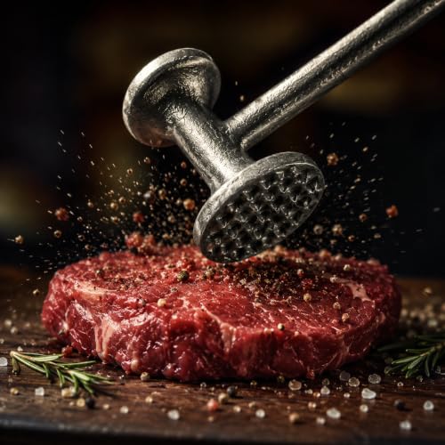 Martelo Cozinha Batedor Amaciador De Carne Martelo de carne Manual de Aumínio