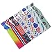 Mybigqueen No Crease Ouchless Elastics Hair Ties Styling Accessories Ribbon Ponytail Holders Bows Rubber Bands Fold Over Elastic For Women Girls Prints 100 ties