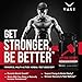 Testosterone Booster to Increase Free Test Levels for Men - 120 Veggie Capsules. Low Testo Supplement to Boost Natural Muscle Strength, Growth, Libido, Energy, Stamina, Burn Fat & Build Endurance