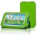 ACdream Sprout Channel Cubby 7 Case, Premium PU Standing Leather Cover Case for Sprout Channel Cubby 7 inch HD 16GB KidFriendly Tablet, Apple Green
