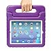 iPad case, iPad 2 /3 / 4 case, Anken [Shockproof] Case Light Weight Kids Friendly Case Super Protection Cover Handle Stand Case For iPad 2 / 3 / 4 (iPad 2 / 3 / 4, purple)