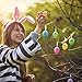 48 Pieces Easter Eggs Filled Mini Toys for Kids Easter Basket Stuffers,Easter Egg Fillers, Stocking Stuffers, Pinata Toys