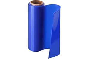 Treela 1 Rolls Non Slip Material Roll, 8 Inch x 3.25 ft Silicone Roll Cut to Size Blue Non Slip Mat Large Table Pads for Baking Drawer Crafts Counter Eating Aids Drawer