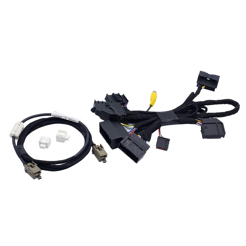 Photo 1 of 4" to 8" Conversion Harness fit for Ford SYNC 1 Upgrade to SYNC 2 SYNC 3 Suitable for Ford Edge Fusion Mustang F-150 Super Duty Power Harness Adapter & USB Interface Module Adapter & APIM Cable