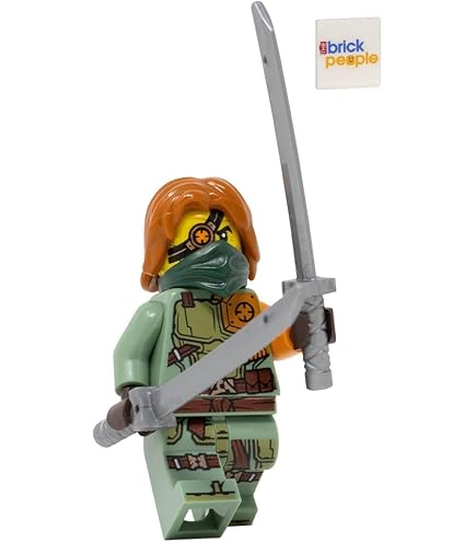 Lego Ninjago Jay ZX Minifigure with Armor and Katana Sword