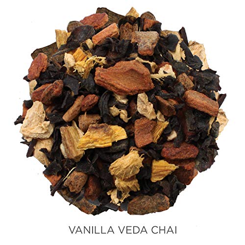 Tea Forte Chakra Organic Black Tea VANILLA VEDA CHAI, 4.23 Ounce Loose