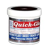 Quick Glo Chrome Cleaner, 8 ouces. - Fine