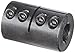 Climax Metals ISCC-050-050 Black Oxide Plated Mild Steel Clamping Coupling, 1/2