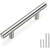 homdiy 20 Pack Brushed Nickel Cabinet Handles 3 Inch Hole Centers Cabinet Pulls Kitchen Cupboard Handles Brushed Nickel Door 