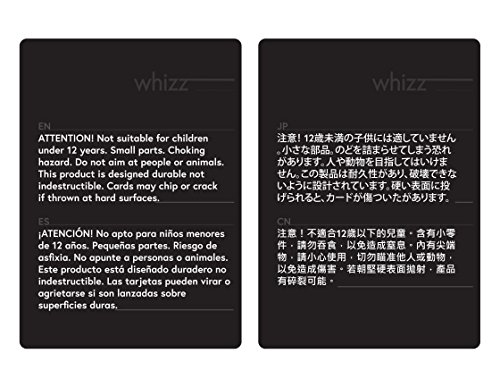 6 Whizz+Cards+Durable+Throwing