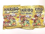 Haribo Gummi Candy, Gold Bears, 160g x 3, Halal, 3 Packs, Altin Ayicik