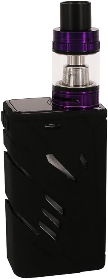 Smok T-Priv 220W Case Protective Silicone Case For Smoktech T-Priv 220W With 2 Pcs Silicone Rings (Black)
