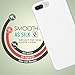 For iPhone 8 Plus Case / iPhone 7 Plus Case - MoKo Liquid Silicone Gel Rubber Slim Fit Shockproof Case with Soft Microfiber Cloth Lining Cushion for Apple iPhone 8 Plus / iPhone 7 Plus, White