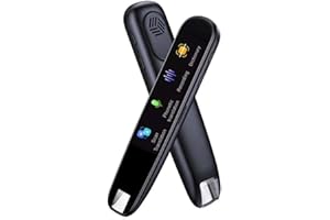 LOALIO Zenova Translator Pen 2.0, Zenova Translator Pen 2024, Tryzenova Translator Pen 2.0, 112 Language Translation Scanning Reading Pen, Zenova Translator Pen, Translation Scanning Pen(Black)