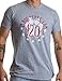 Ann Arbor T-shirt Co. Adult in Dog Years, I'm 420! | 60th Birthday, Funny 60 Year Old Gift, XL, Heather Grey