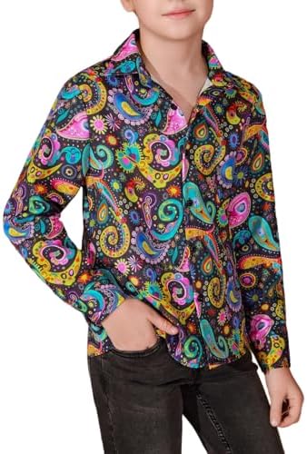 Amazon.com: YiZYiF Little Big Boys' Long Sleeve Sparkly Sequins