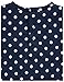 Simple Joys Baby Girl's 3 piece Playwear Set Sleepwear, Navy/Purple, 6-9 Months