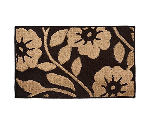 YK Decor Indoor Outdoor Doormat Super Grip Non Slip Backing Door Mat for Front Door Inside Floor Dirt Mud Trapper Mats Entrance Rug Shoes Scraper Machine Washable Carpet