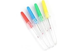 4Pcs Reusable Plastic Handle Craft Thread Cutter Seam Ripper Stitch Unpicker Sewing Tool Take out stitches cutter Fashion in 