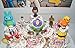 Toy Story 4 Movie Deluxe Cake Toppers Cupcake Decorations 13 Set with 10 Figures, Movie Stickers and TSRing Featuring Woody, Buzz and All new characters like Forky!