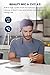 SoundPEATS Force Bluetooth Headphones Wireless Neckband Headset Stereo in-Ear Magnetic Earbuds Workout (16 Hours Playtime, Built-in Mic, CVC 6.0 Noise Cancelling) (Black)