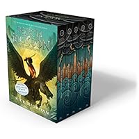 Percy Jackson and the Olympians 5 Book Paperback Boxed Set (new covers w/poster) (Percy Jackson & the Olympians)