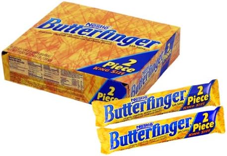Butterfinger King Size 2pcs Bar 18ct of 3.7 Oz. Tj18