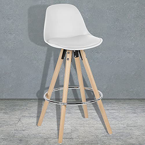 Barhocker,6er Set Barstuhl,Bistrohocker,Küchenstühle,Eisen Barhocker,einfache Montage, Industrie-Design, für Esszimmer… – Bild 3