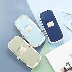 Arnuixty Colorful Large Storage Pencil Case Pen Bag