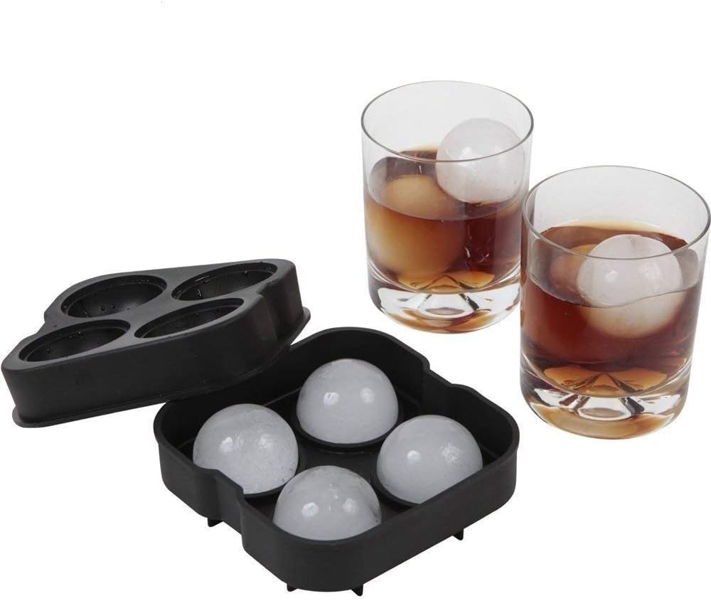 Buy Seven Moon Whiskey Cocktail Ice Cube Maker Ice Mold 4 Holes Ice