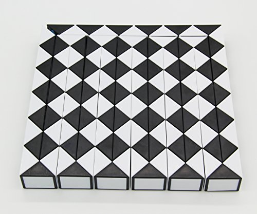 Fangfei Magic Snake Twist Puzzle Twisty Toy Random Color Shipping (144 parts) by fangfei