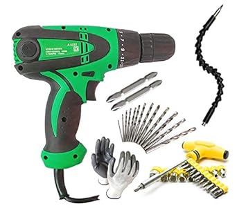 ISC 400w Electric Screwdriver Machine with Drill Set, Bit Combo