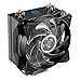 Cooler Master MasterAir MA410P RGB CPU Air Cooler, Aluminum Fins, MF120R RGB Lighting Fan, 4 Copper Direct Contact Heat Pipes for AMD Ryzen/Intel LGA1151