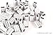 1/4 Inches Aluminum Wire Rope and Cable Line End Double Barrel Ferrule - Qty 50