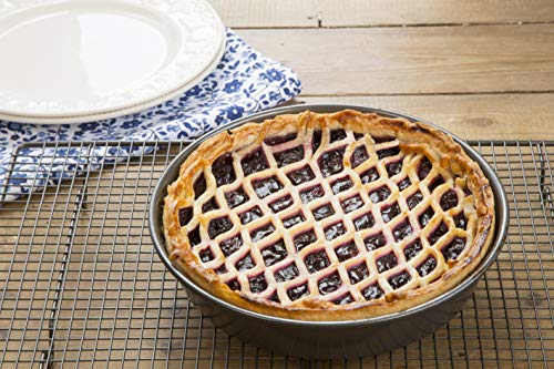 Kitchen Craft MasterClass Crusty Bake Non-Stick Pie Pan/Tart Tin, Grey, 23 cm