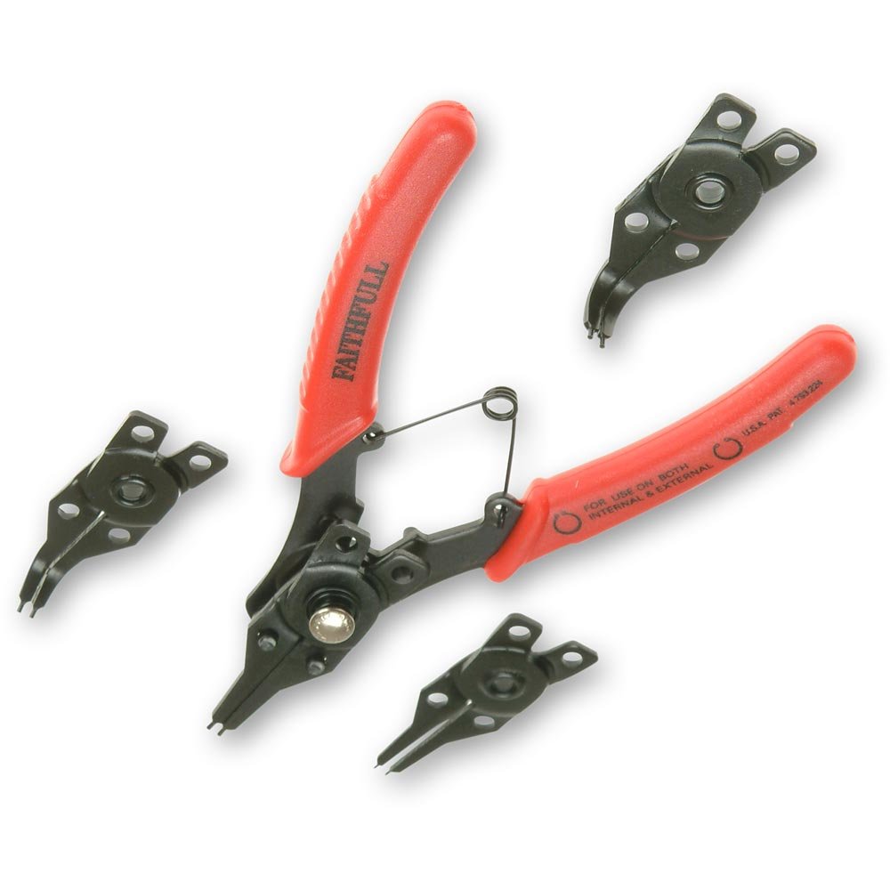Faithfull PLCIRSET Circlip Plier Set
