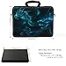 Meffort Inc 17 Inch Neoprene Laptop Bag with Extra Side Pocket, Soft Carrying Handle & Removable Shoulder Strap Fit 16