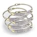 Sweet Romance Engraved Bible Verse Inspirational Faith Religious Bar Bangle Bracelets, 12 Messages Available