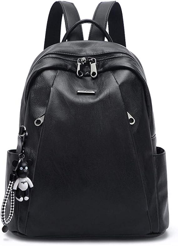 Amazon Ainuoey レディース リュック ミニ バックパック Puレザー ポシェット Mini Rucksack Pack Bag For Women ブラック Ainuoey レディース