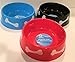 TBC HOME DECOR Round Plastic Pet Bowls - 9 3/4 inch - 3 color set