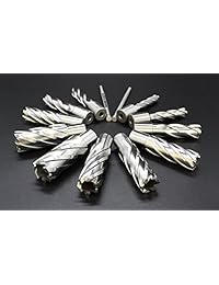 accusizetools   13 Pcs set 7 16" a 1   1 16" HSS cortadores anulares, 2" Profundidad de corte con 2 pines Piloto, # N1